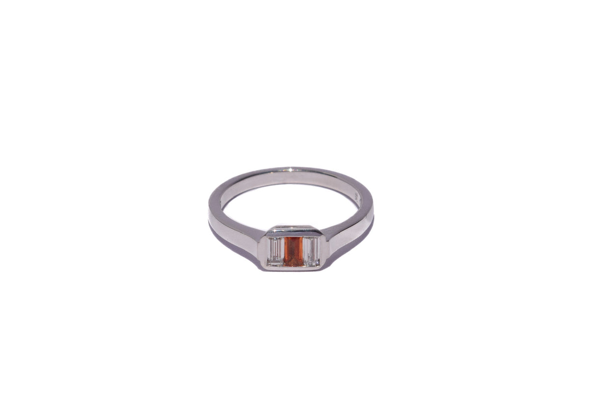 SAPPHIRE & DIAMOND J.T. RING | Miško Jewellery