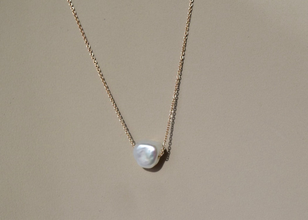 CLOUD NECKLACE YELLOW GOLD