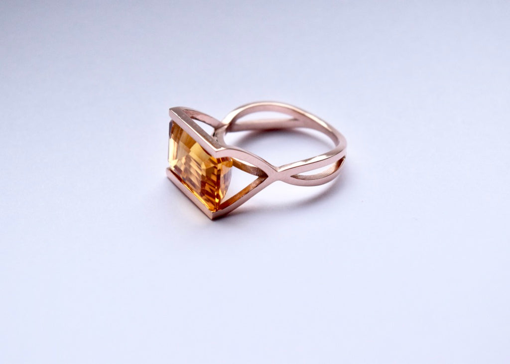 SCOUT RING CITRINE